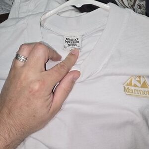 Marmot White Men's Shirt Xl